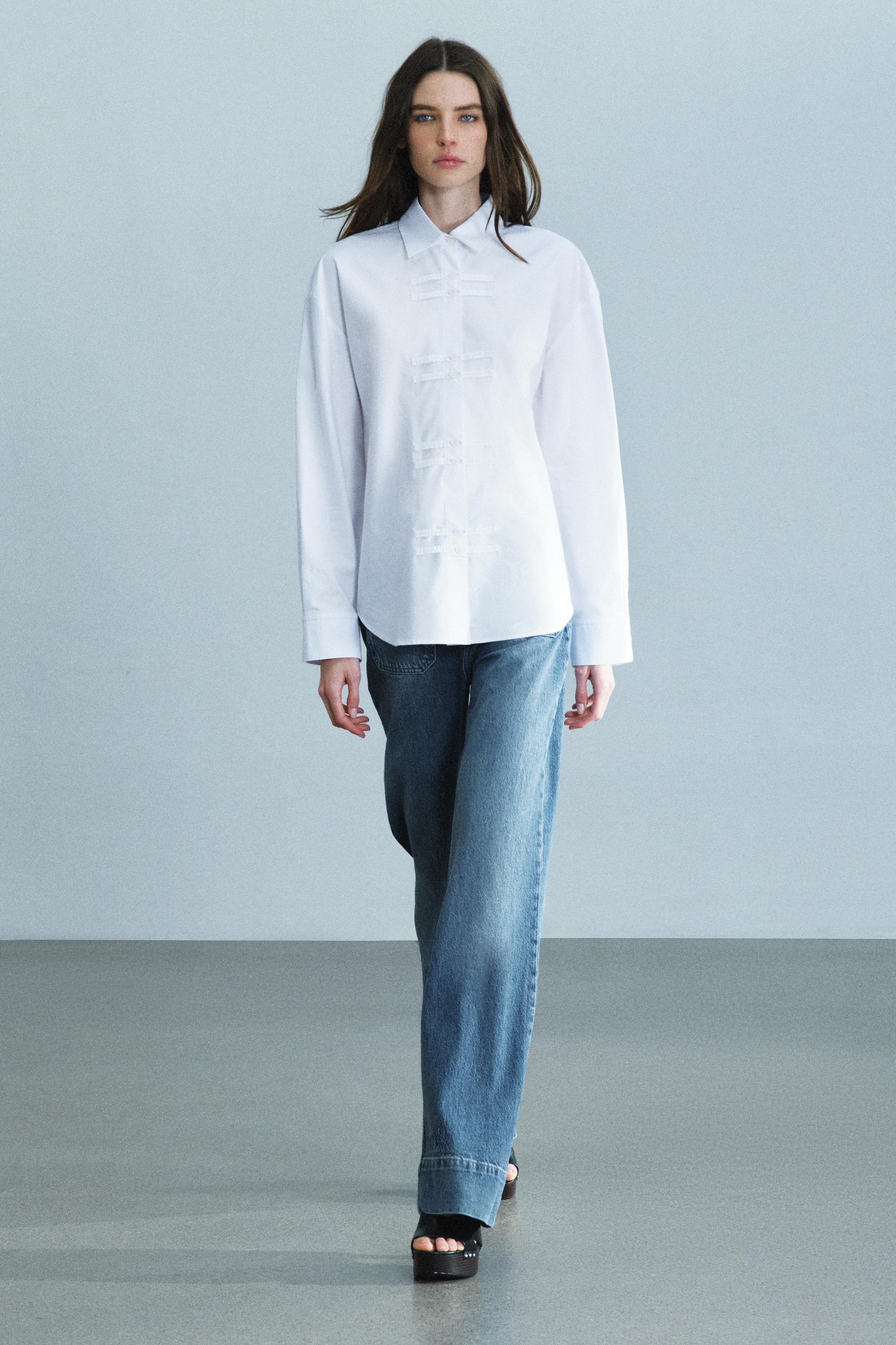 CHEMISE OXFORD AVEC BRANDEBOURGS ZW COLLECTION